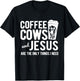 Only Things I Need Farming Farm Cow T-Shirt - T-Shirt | Black