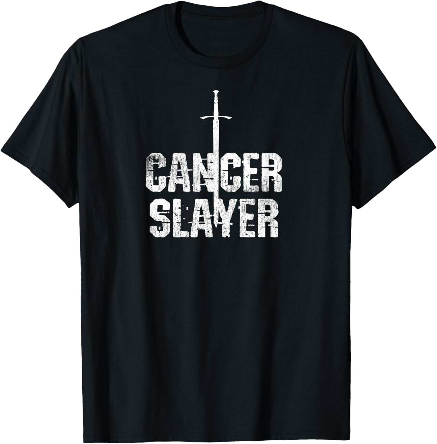Cancer survivor cancer slayer T-Shirt - T-Shirt | Black