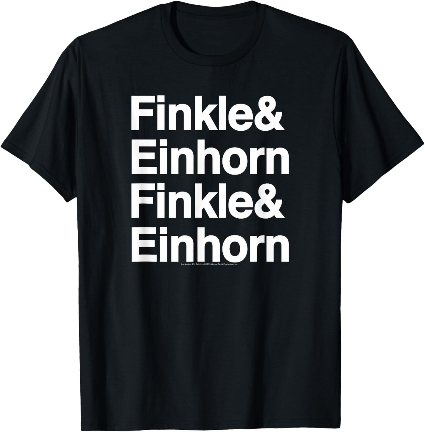 Ace Ventura Finkle is Einhorn T-Shirt - T-Shirt | Black