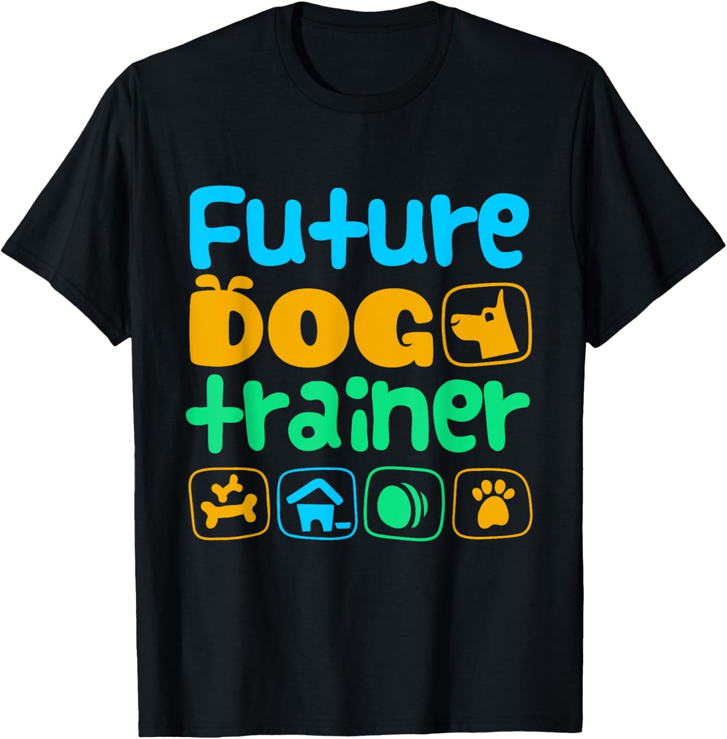 Future Dog Trainer Kid's T-Shirt - T-Shirt | Black