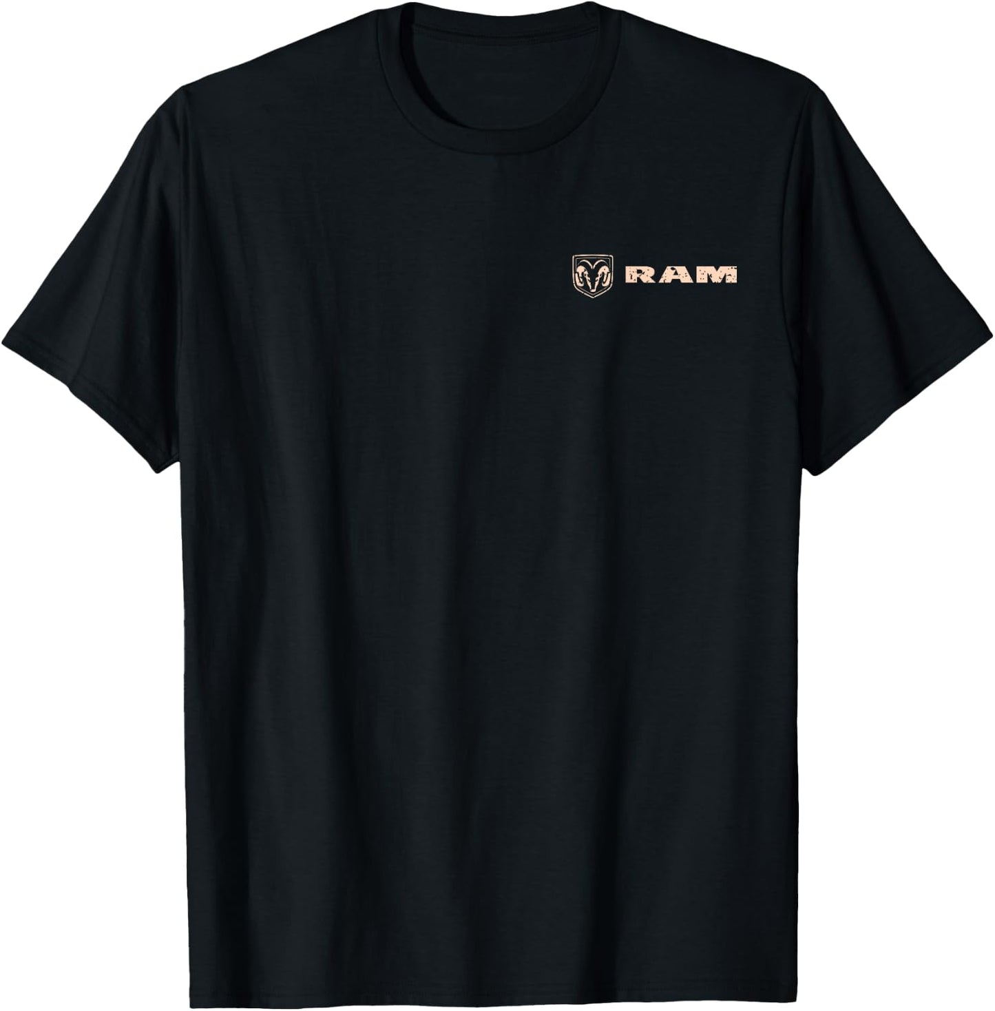 RAM Trucks Detroit to Nashville - Light Print (Front/Back) T-Shirt - T-Shirt | Black