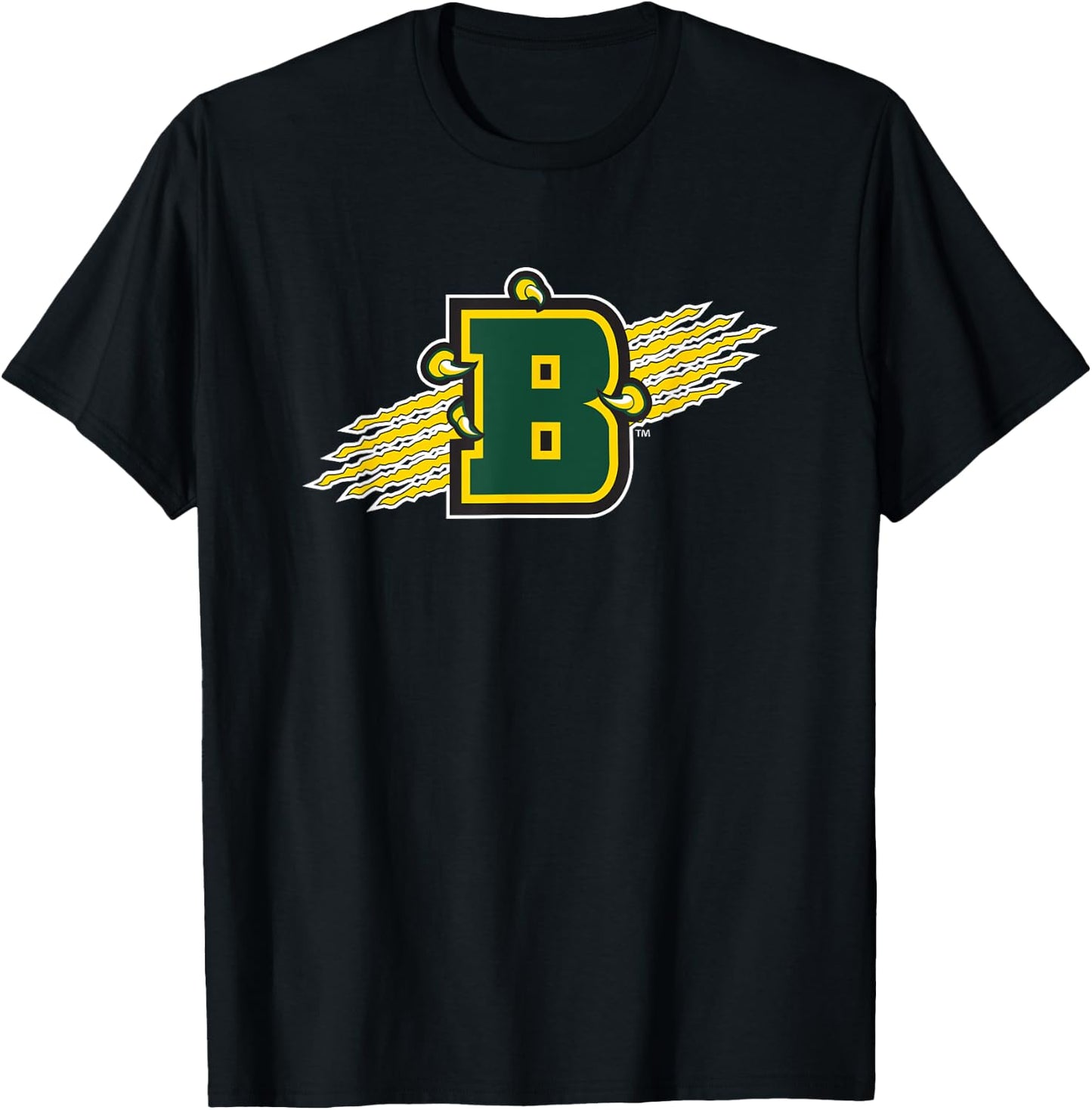 SUNY Brockport Golden Eagles B Logo T-Shirt - T-Shirt | Black