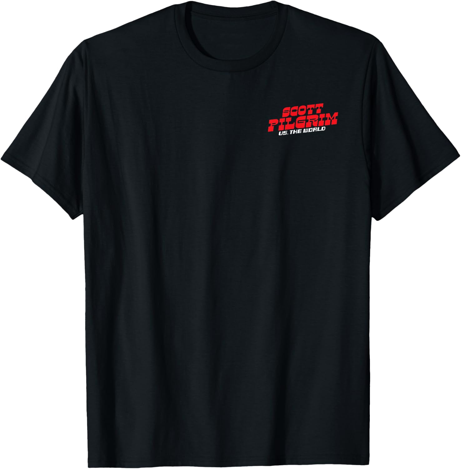 Scott Pilgrim Vs. The World Battle of the Bands Front & Back T-Shirt - T-Shirt | Black