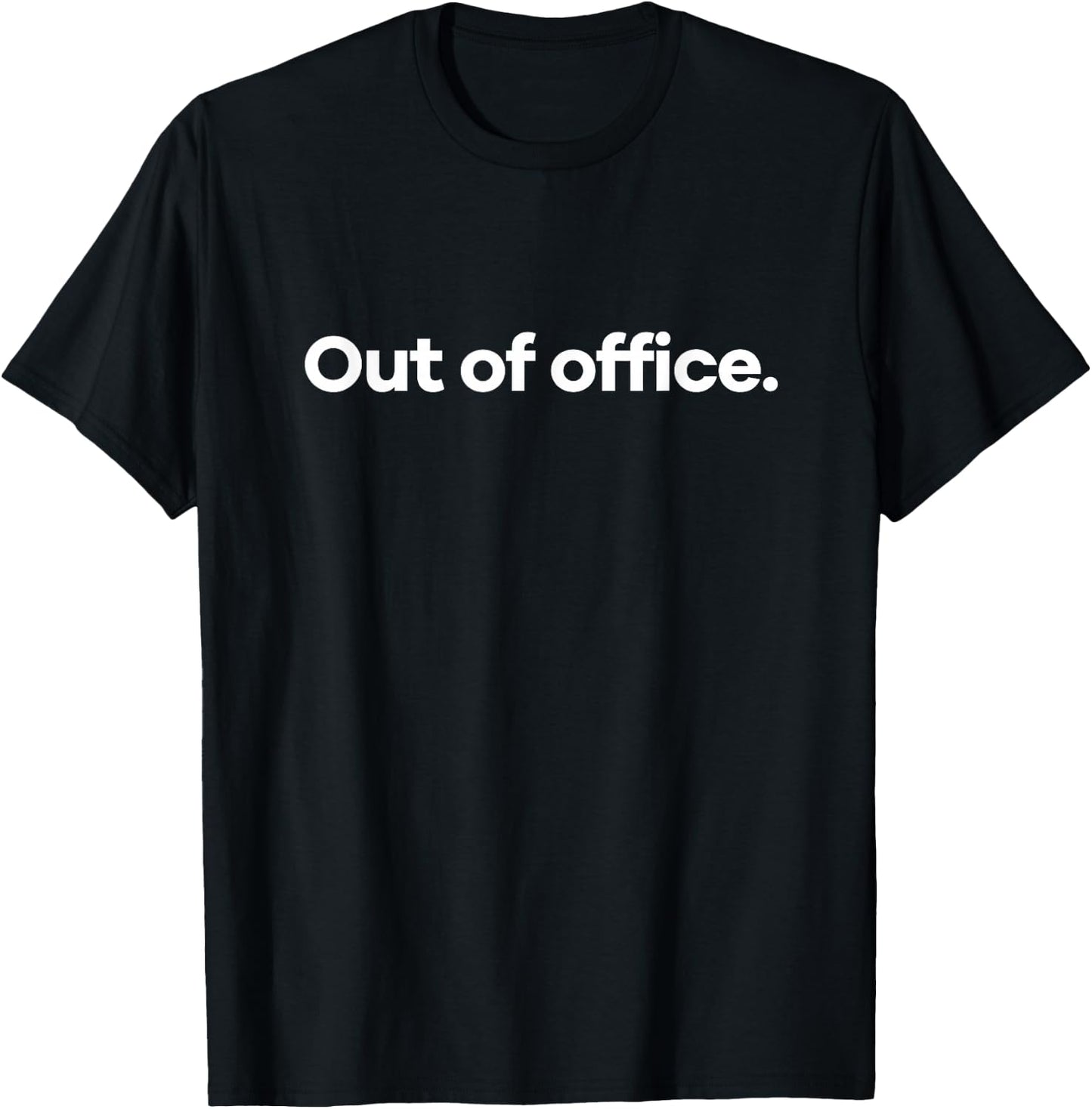 Out of Office T-Shirt - T-Shirt | Black