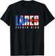 Puerto Rican flag Lares Puerto Rico T-Shirt - T-Shirt | Black