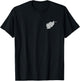 Afghan Identity Fingerprint Design T-Shirt - T-Shirt | Black