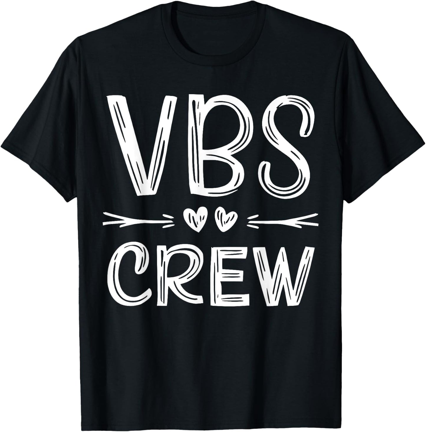 VBS Crew Faith-Based Gathering Sunday School Teacher Women Kids T-Shirt - T-Shirt | Black
