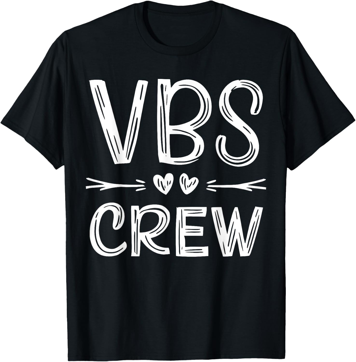 VBS Crew Faith-Based Gathering Sunday School Teacher Women Kids T-Shirt - T-Shirt | Black