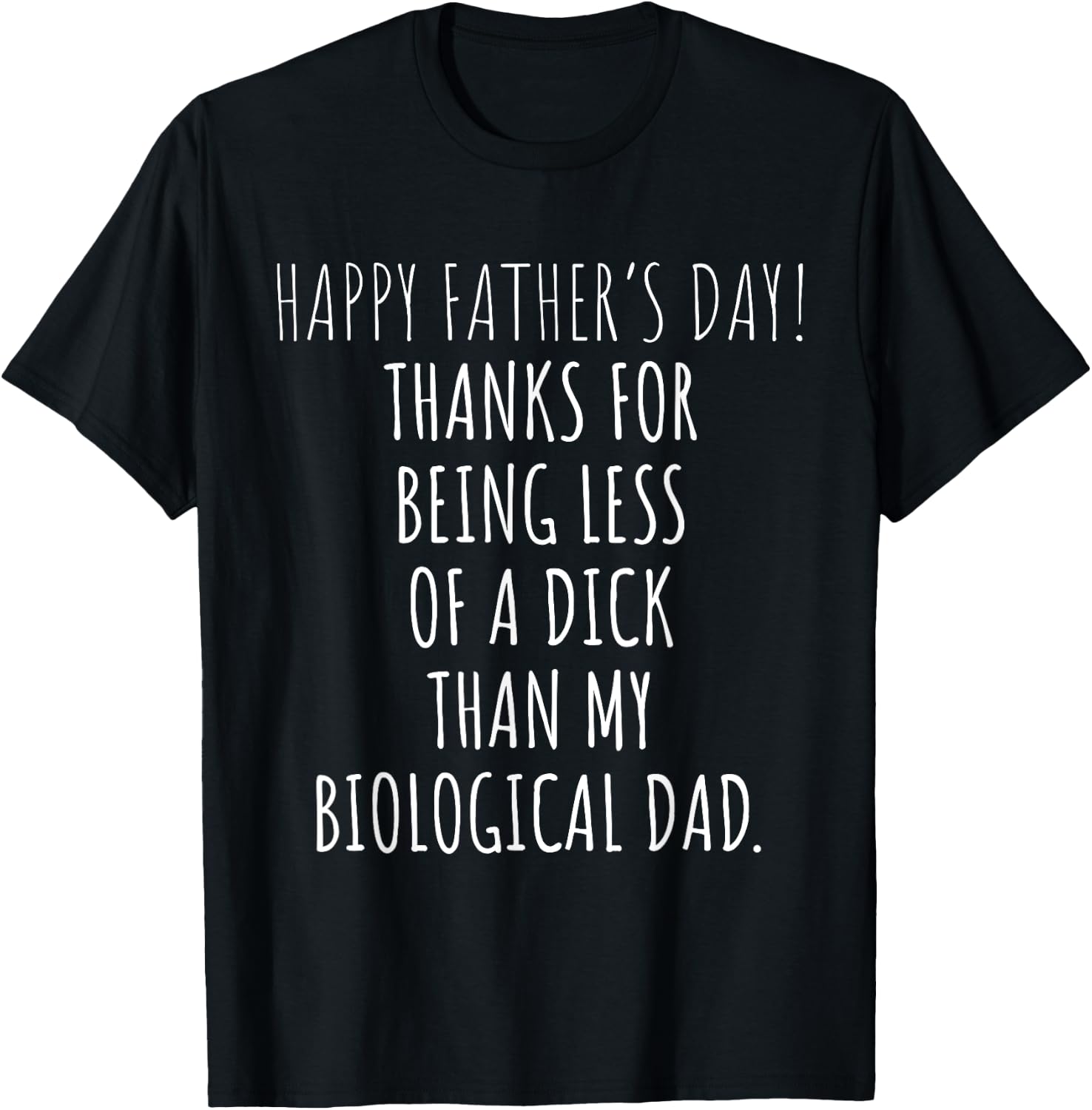 Funny Step-Dad Father's Day Gift Bonus Papa T-Shirt - T-Shirt | Black