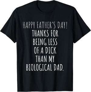 Funny Step-Dad Father's Day Gift Bonus Papa T-Shirt - T-Shirt | Black