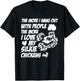 Silky Chicken Fluffy Chinese Silk Chicken Silkie Chicken T-Shirt - T-Shirt | Black