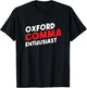 Oxford Comma Enthusiast Punctuation Grammar Teacher T-Shirt - T-Shirt | Black
