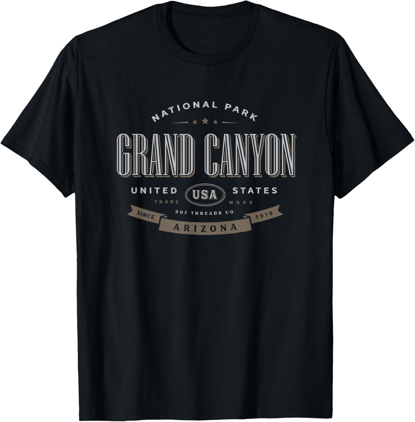 Grand Canyon National Park Vacation Souvenir T-Shirt - T-Shirt | Black