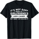 It's Not Easy Being My Girlfriend's Arm Candy But Here I Am T-Shirt - T-Shirt | Black