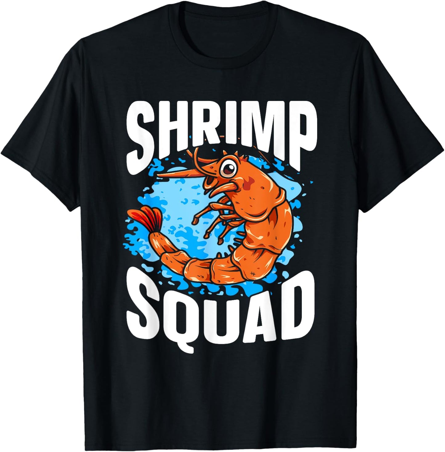 Ocean Shrimp Lover Shellfish Shrimp Whisperer T-Shirt - T-Shirt | Black