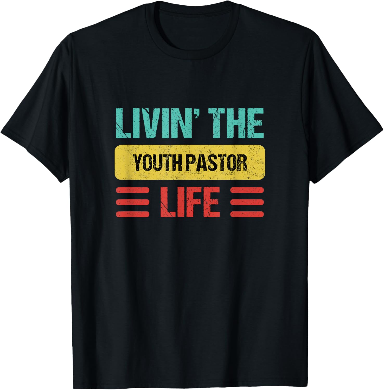 Youth Pastor T-Shirt - T-Shirt | Black