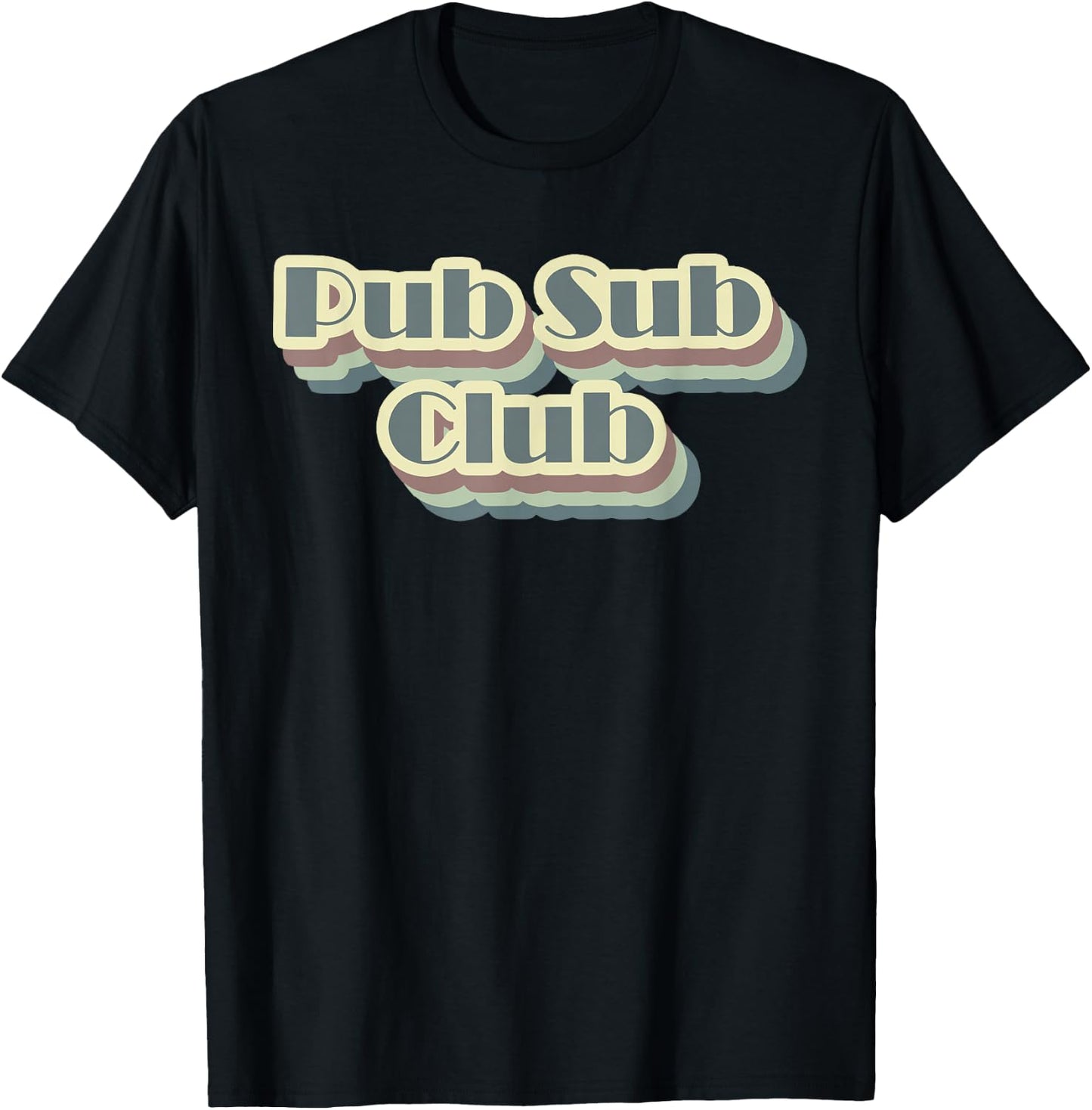 Pub Sub Club T-Shirt - T-Shirt | Black