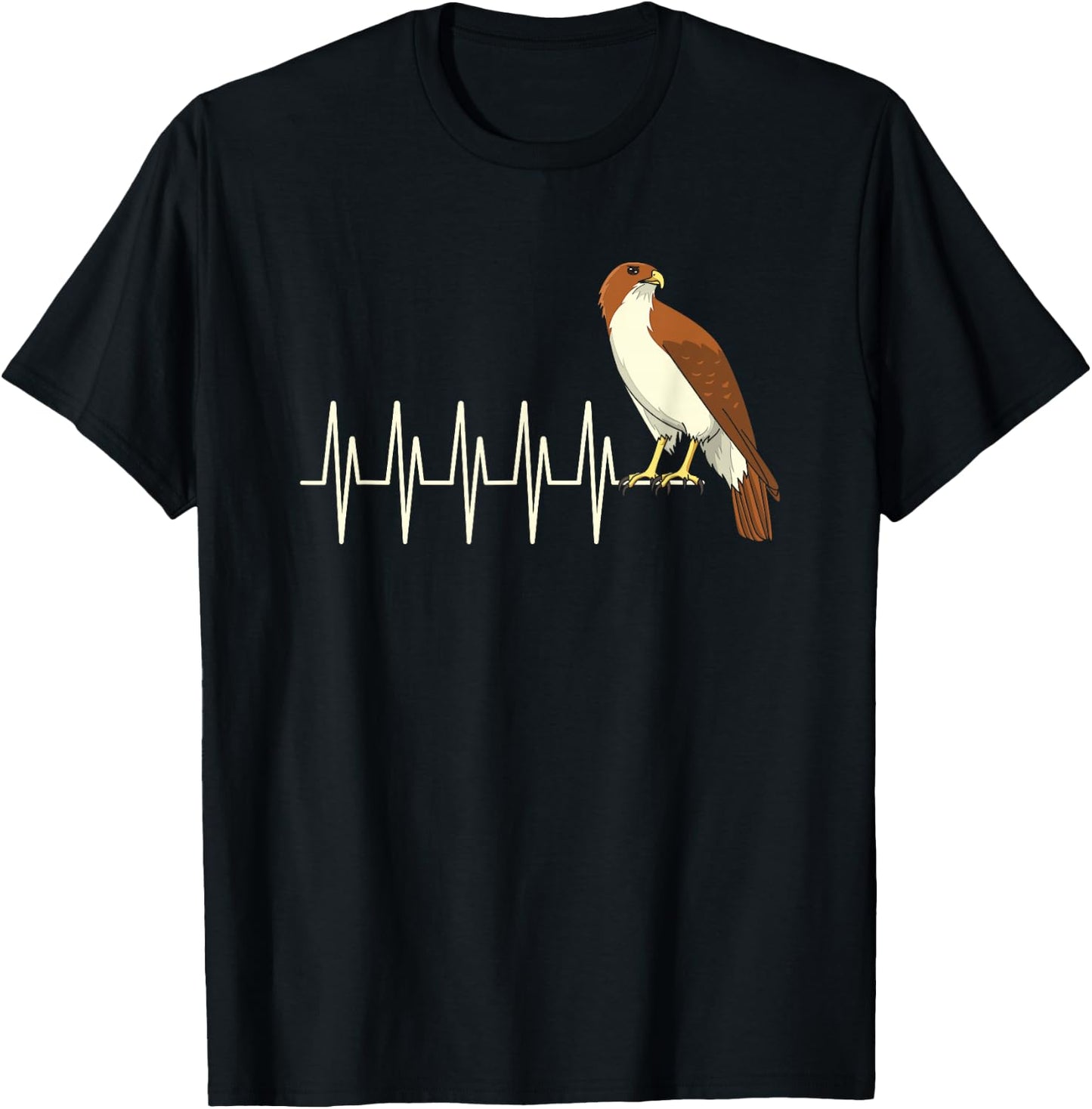 Red Tailed Hawk Enthusiast Gift T-Shirt - T-Shirt | Black