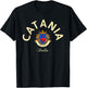 Catania Italia family trip Catania trip Catania fan Catania T-Shirt - T-Shirt | Black