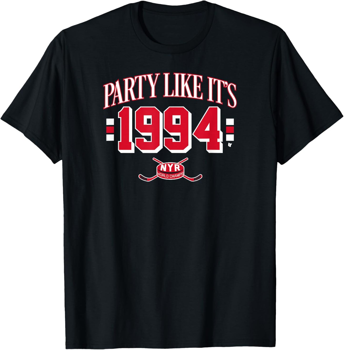 Party Like It's 1994 - New York Hockey T-Shirt - T-Shirt | Black