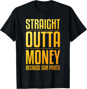 Cool Automobile Garage Art Women Race Car Part Lover T-Shirt - T-Shirt | Black