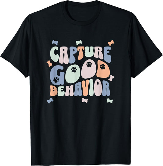 Dog Trainer Gift, Positive Dog Training Staff T-Shirt - T-Shirt | Black