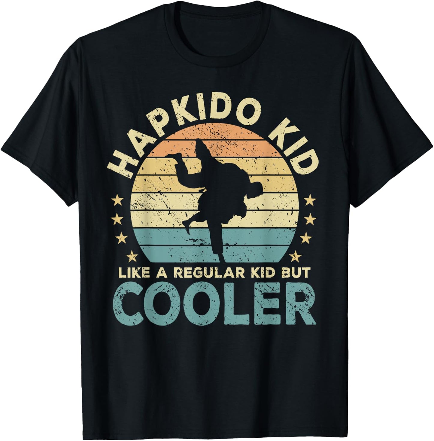 Hapkido Kid Martial Art Funny Hapkido T-Shirt - T-Shirt | Black