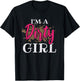 Mud Running Girl I'm a Dirty Girl T-Shirt - T-Shirt | Black