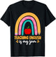 Grammar Police English Teacher Teaching English Is My Jam Men Women Kids T-Shirt - T-Shirt | Black