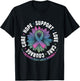 Metastatic Breast Cancer Awareness Hope Support Love Cure T-Shirt - T-Shirt | Black