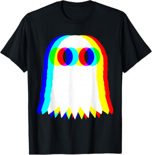 Halloween Ghost Music Party Halloween T-Shirt - T-Shirt | Black