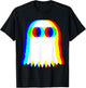 Halloween Ghost Music Party Halloween T-Shirt - T-Shirt | Black