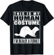 This Is My Human Costume I'm Really A Ferret Halloween T-Shirt - T-Shirt | Black