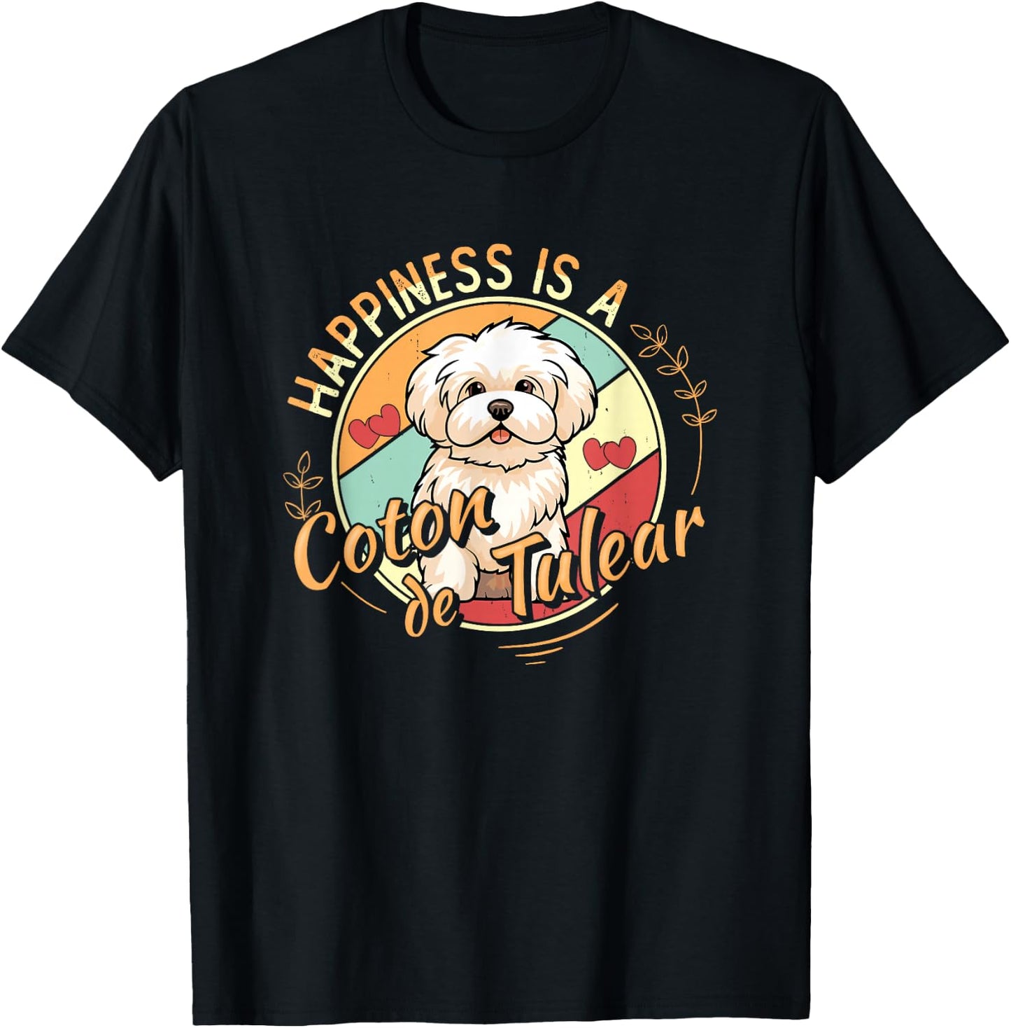 Funny Coton De Tulear Lover Dog Owner Coton De Tulear T-Shirt - T-Shirt | Black