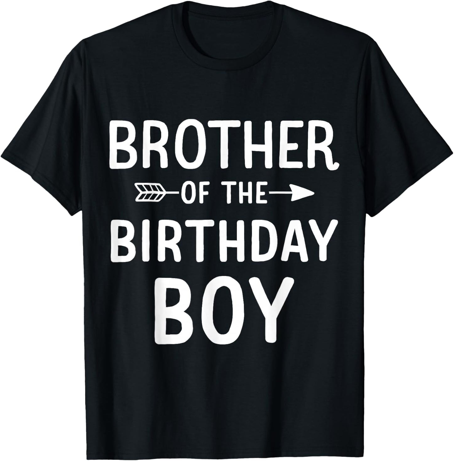 Brother of the birthday boy for matching family party T-Shirt - T-Shirt | Black