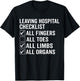 Toe Amputee Funny Humor Toe Amputation T-Shirt - T-Shirt | Black