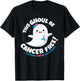 Thyroid Cancer Free Survivor Halloween Cute Ghost Girl Gift T-Shirt - T-Shirt | Black