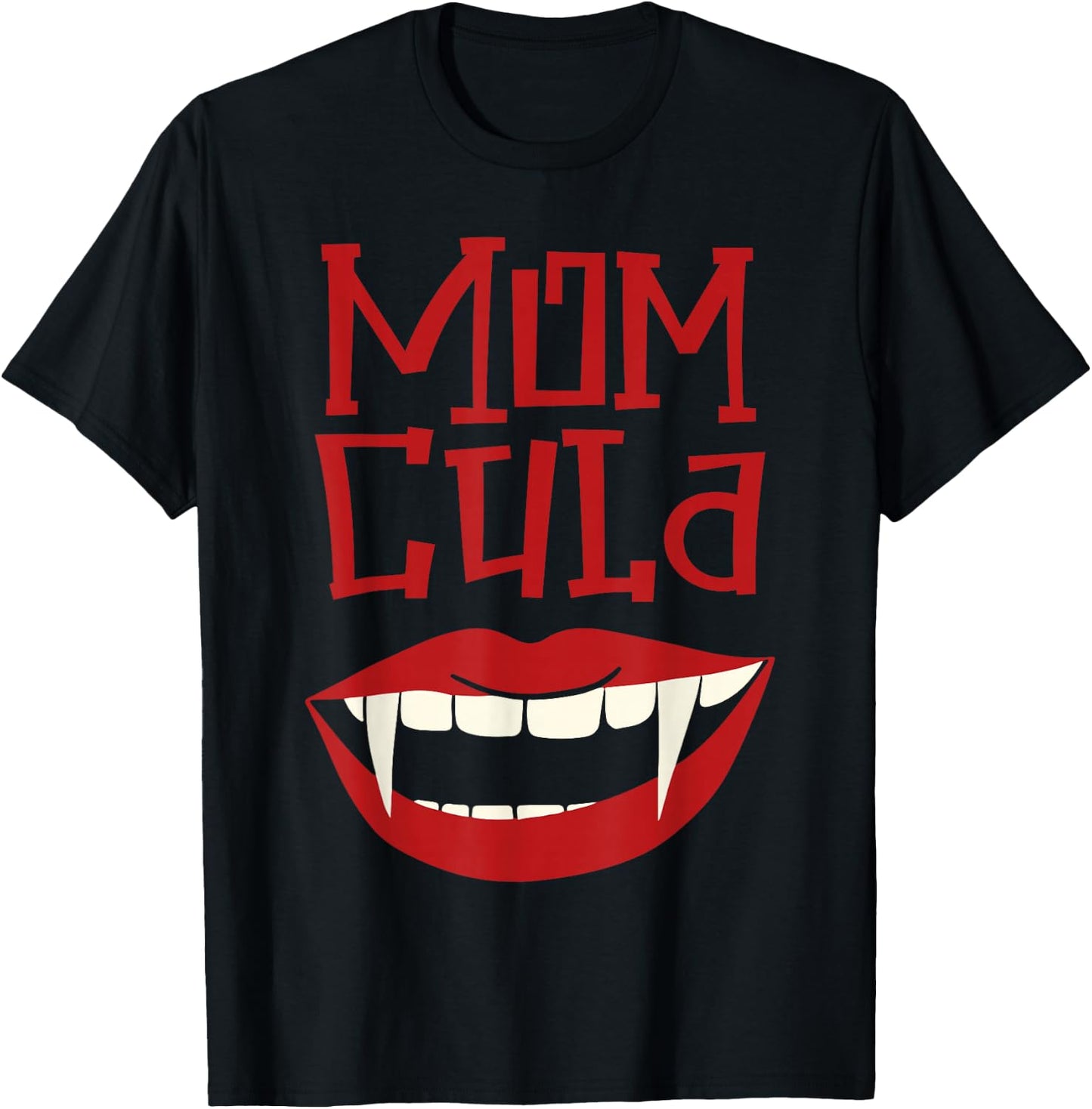 Momcula mom Matching Family Halloween Costume Mom Men T-Shirt - T-Shirt | Black