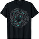 Christian Fish Swim With Cross Jesus Religious Apparel T-Shirt - T-Shirt | Black
