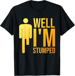 Funny Amputee Design Women Prosthetic Leg Amputation T-Shirt - T-Shirt | Black
