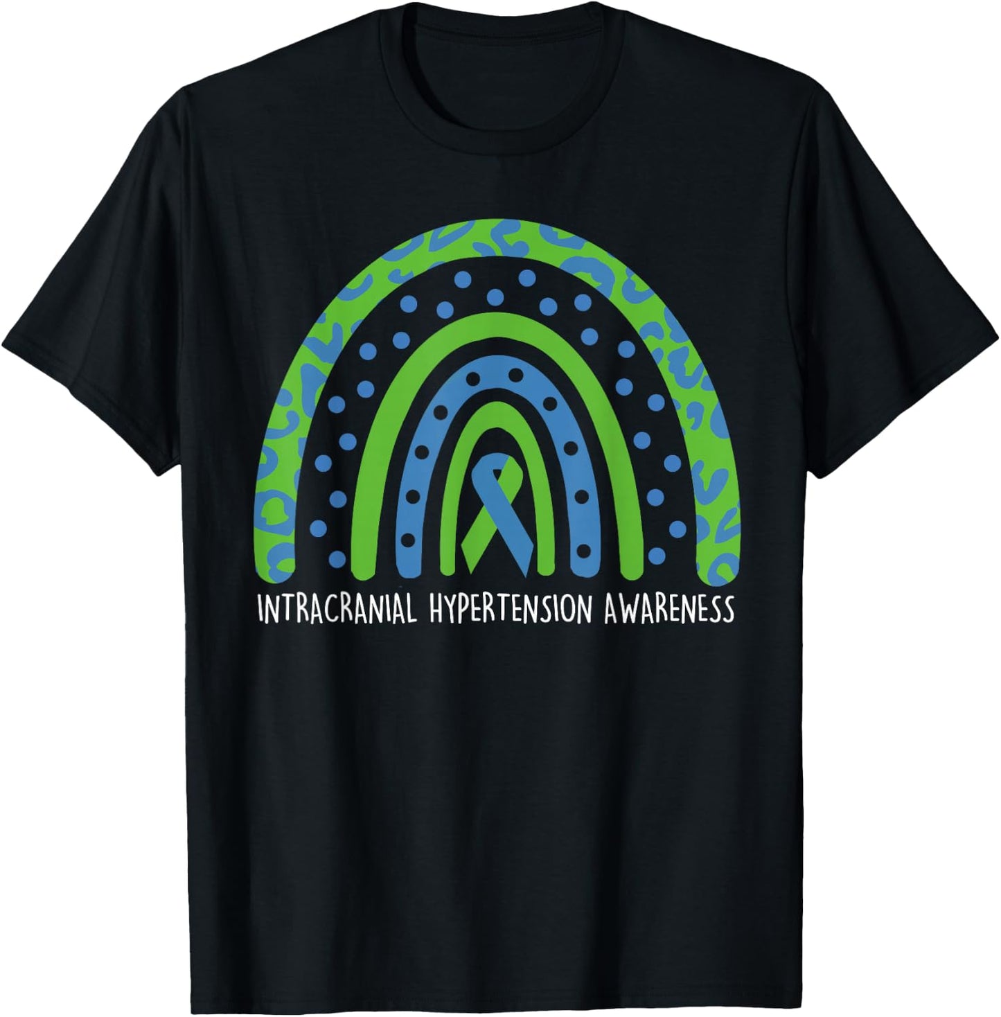 IIH Awareness Intracranial Hypertension Awareness IIH Surviv T-Shirt - T-Shirt | Black
