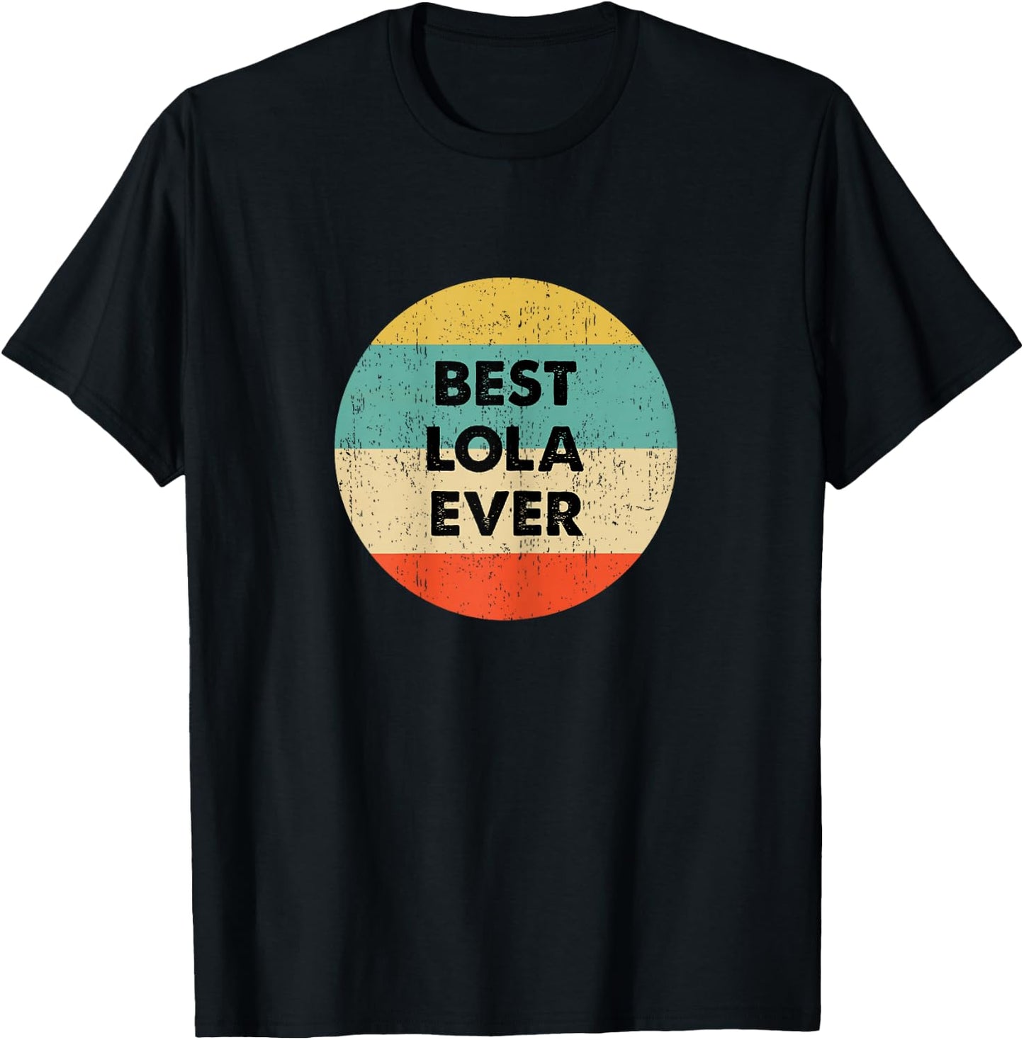 Lola Name T-Shirt - T-Shirt | Black