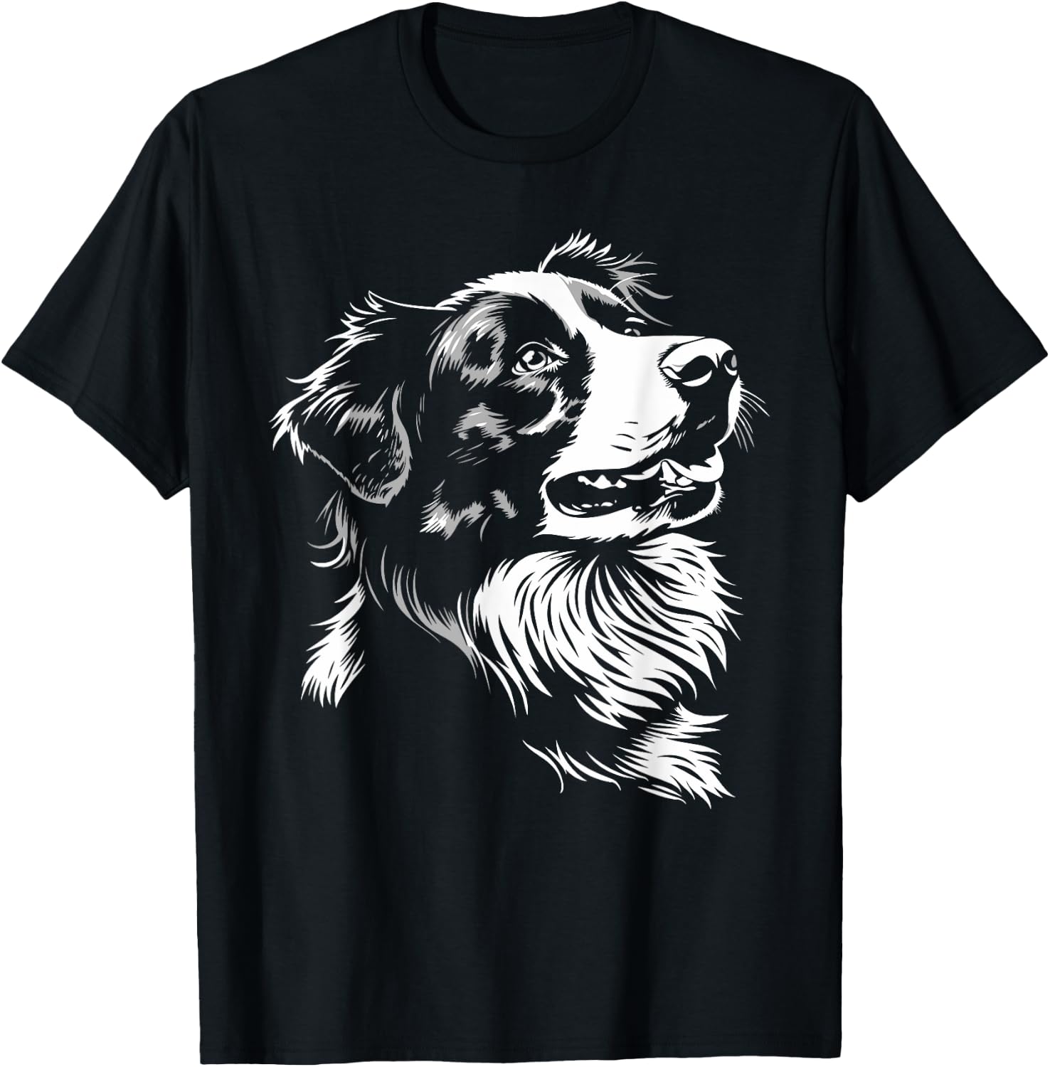 Loyal Australian Shepherddog Companion Women Kids T-Shirt - T-Shirt | Black