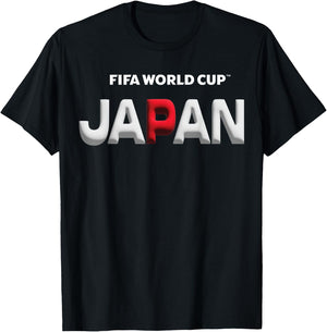 FIFA World CUP26 Japan Bubble Color T-Shirt - T-Shirt | Black