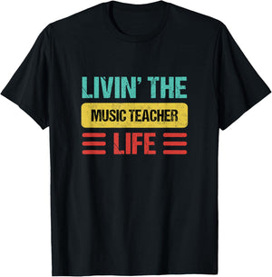 Music Teacher T-Shirt - T-Shirt | Black