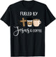 Fueled By Jesus Coffee T-Shirt - T-Shirt | Black