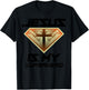 Jesus Is My Superhero | Cute Powerful Christian Gift T-Shirt - T-Shirt | Black