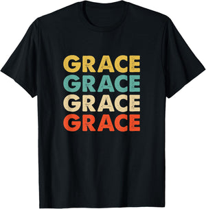 Grace Name T-Shirt - T-Shirt | Black
