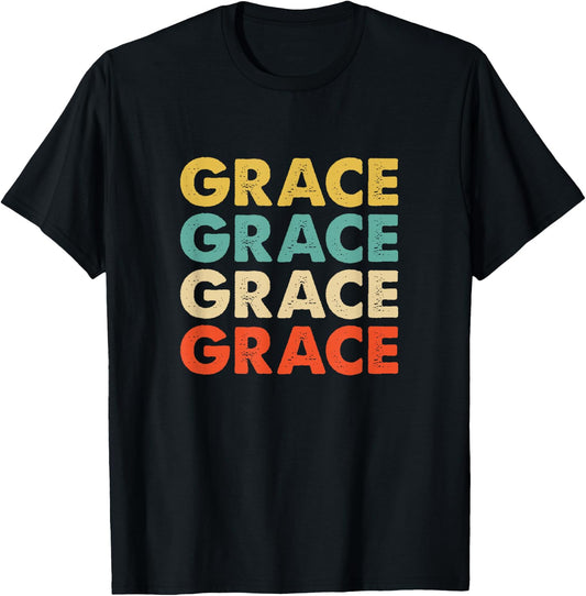 Grace Name T-Shirt - T-Shirt | Black