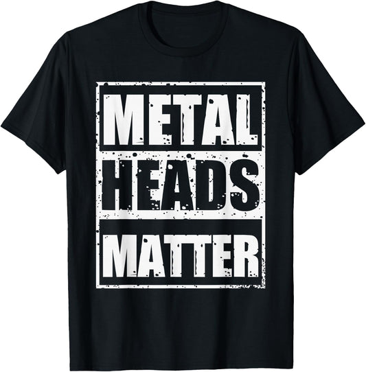 Heavy Metal Music Guitar Chip Fork Music Style T-Shirt - T-Shirt | Black